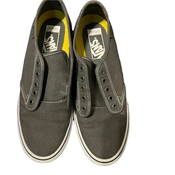Vans Chukka Low Gray/White Women’s Shoes Size 9.5 - Picture 2 of 7